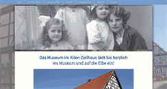 Desktop Screenshot of museum-hitzacker.de